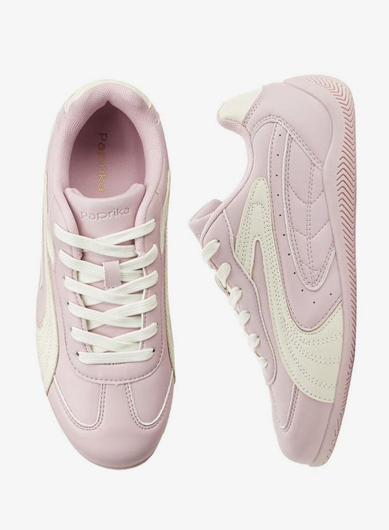 Paprika Women Lace-Up Ankle Sneakers - Image 3